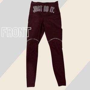 NIKE DRIFIT HIGH-WAIST LEGGINGS, WORN ONCE | SMALL